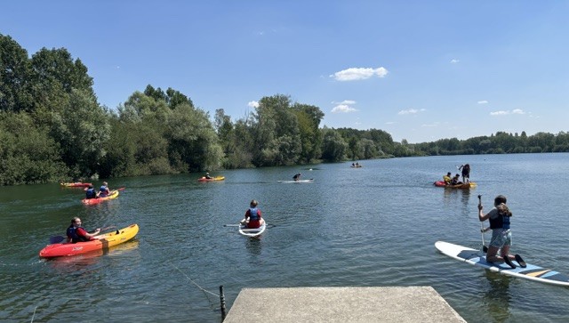 Sortie "chasse aux trésors" à la base nautique de St Sauveur