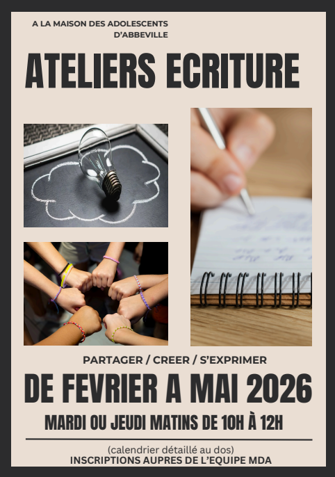 Ateliers écriture